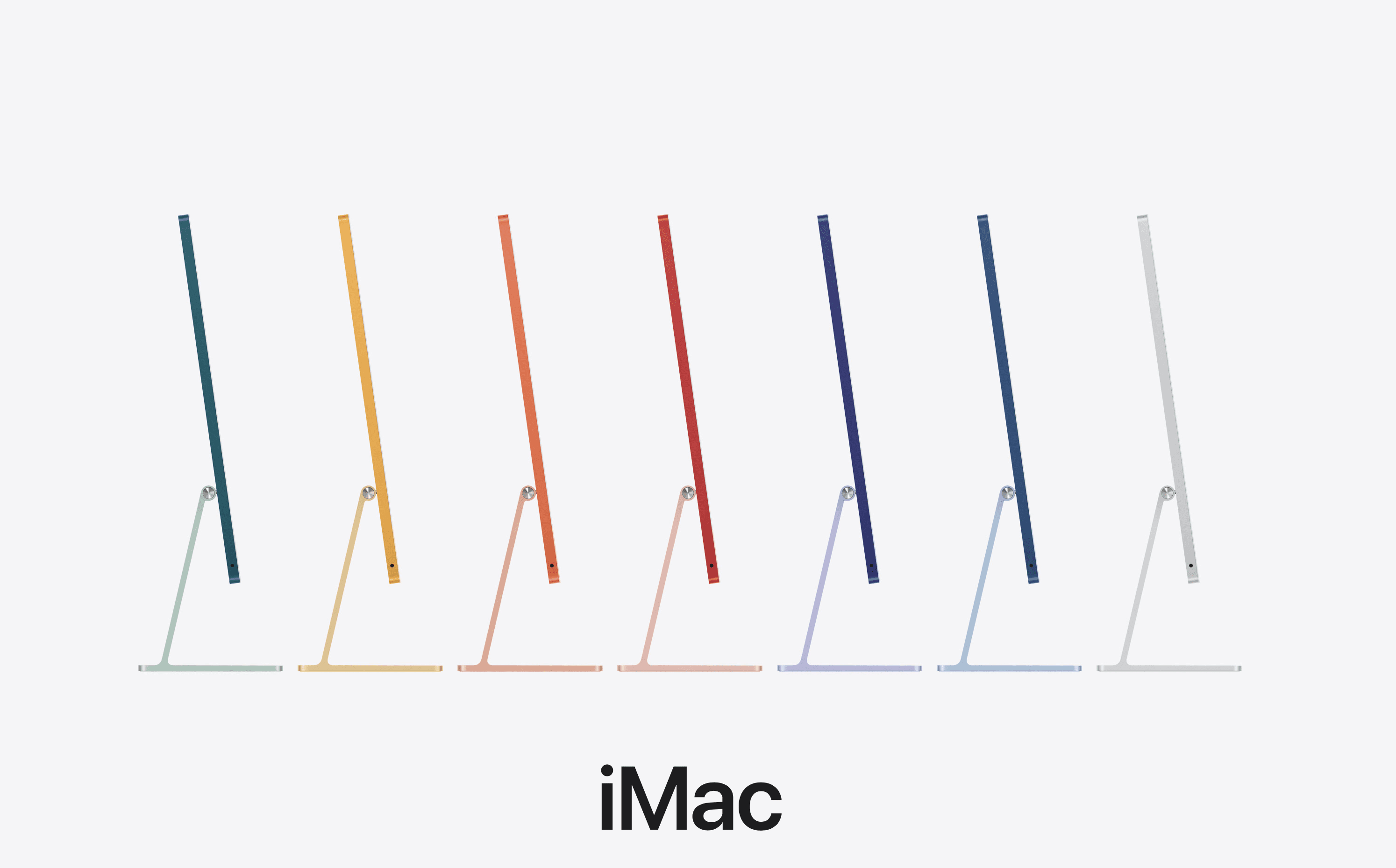 Apple annuncia il nuovo iMac a colori - iMac 2021